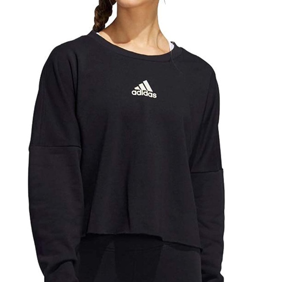 adidas Women's Tye Dye Crewneck Sweatshirt - Picture 1 of 7